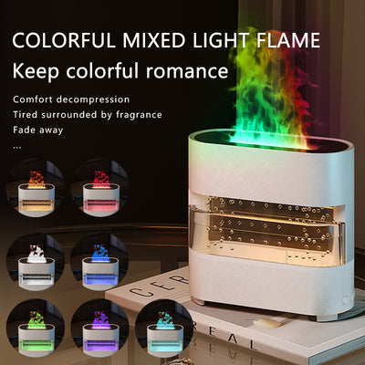 Rain Cloud Fire Humidifier Water Drip Novedades Rain Water Diffuser Fire Flame Humidifier Aroma Diffuser