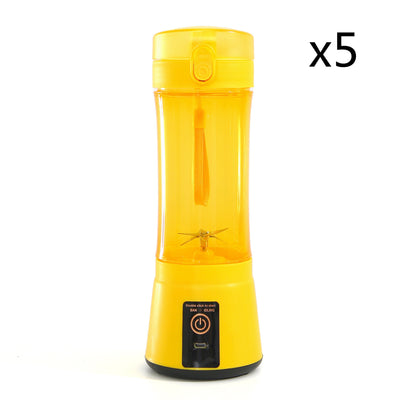 Portable Electric Fruit Juicer Wireless USB Rechargeable Mini Mixer Multifunction Summer Smoothie Blender Machine Kitchen Supplies