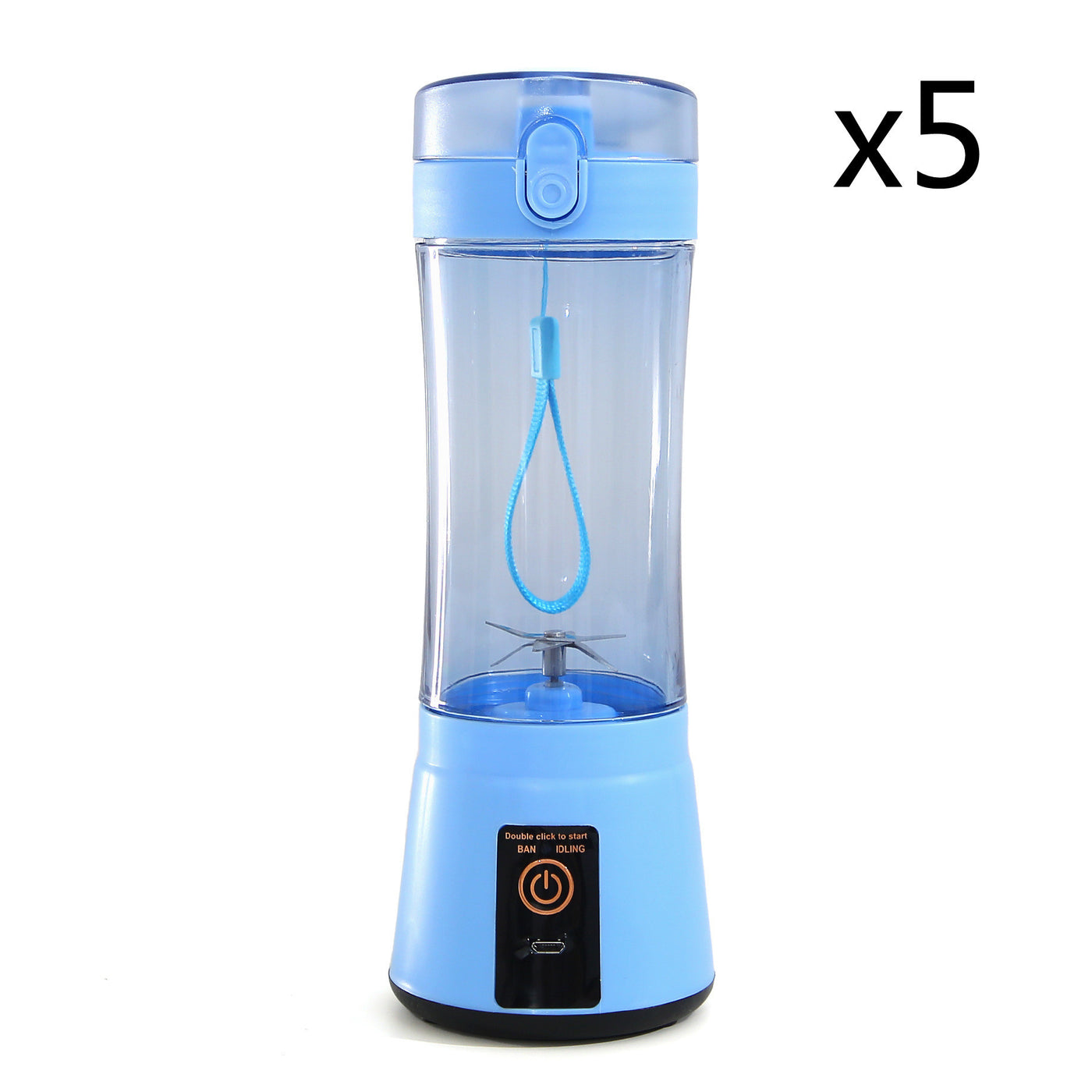 Portable Electric Fruit Juicer Wireless USB Rechargeable Mini Mixer Multifunction Summer Smoothie Blender Machine Kitchen Supplies